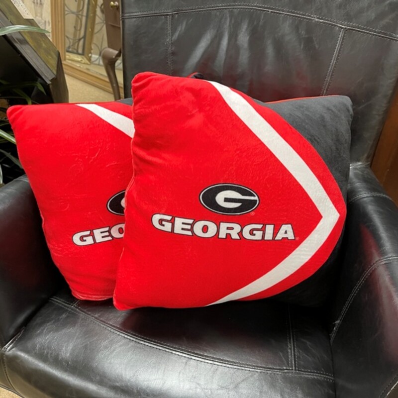 Georgia Plush Velour Pillows, Pair, Size: 15x15