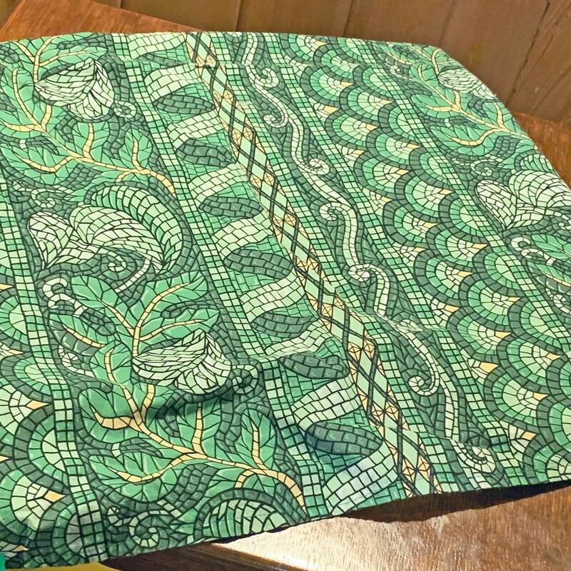 Vintage Hybiscus Tablecloth - $38.50