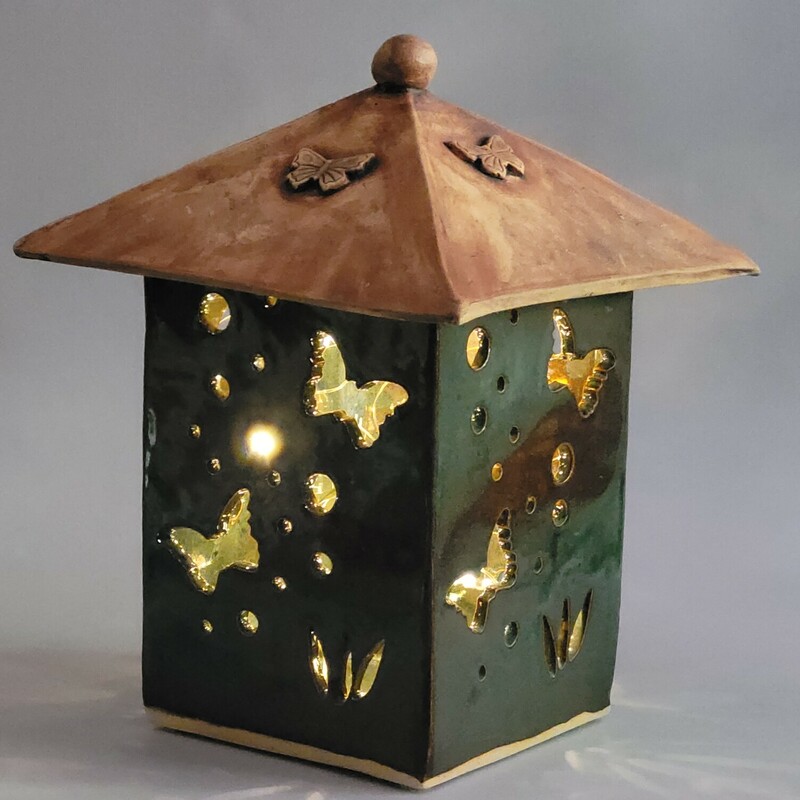 Butterfly Patio Lantern