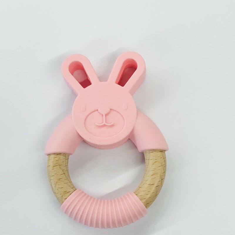 B&B Teething, Size: Bunny, Item: Pink