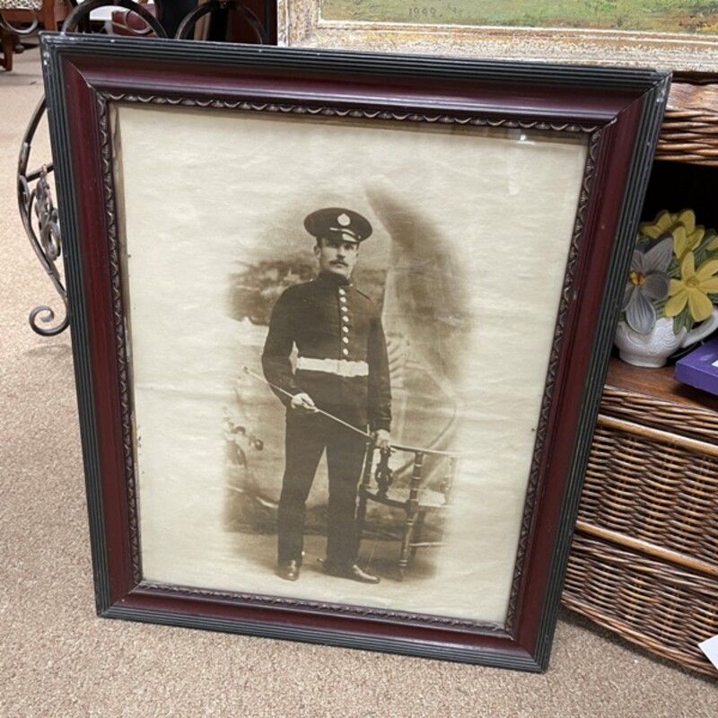 Antique Police Portrait, Size: 19x24