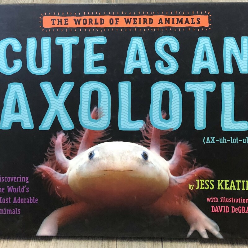 Cute As An Axolotl, Multi, Size: Hardcover