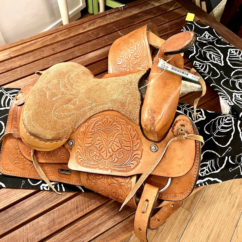 Child Size Leather Saddle