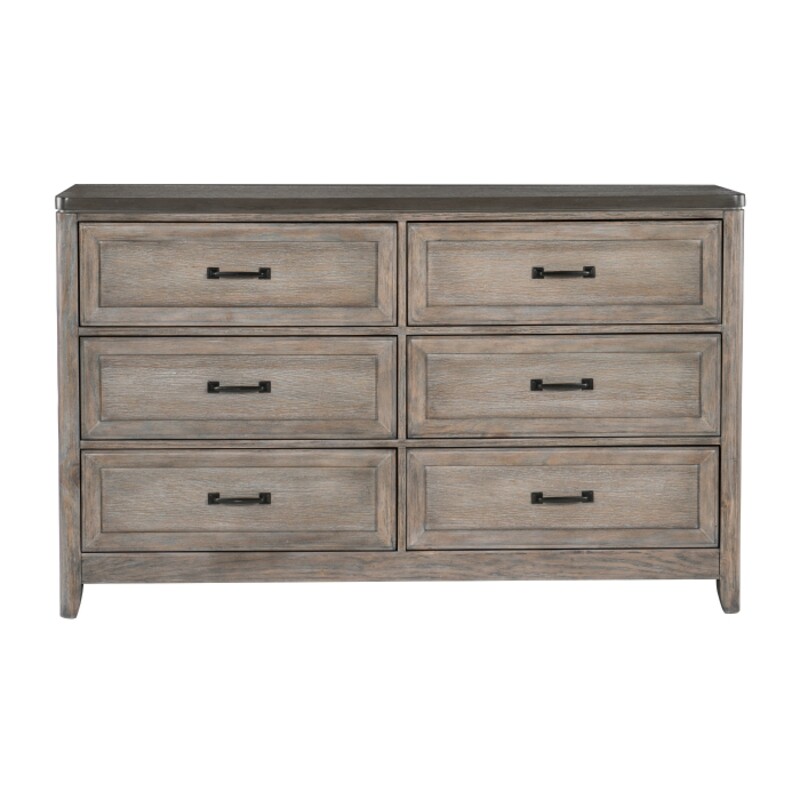 Newell Dresser

Items purchased online will ship to our store, drop shipping options may be available.

Please contact us at 509-928-9090 if you have any questions and to check on availablity on items.

This is a new item and one of many pieces we can order from Homelegance, they have a variety of options to choose from.

Country of Origin: Vietnam
Made of Oak veneer, wood and engineered wood
2-tone finish (gray and oak)
6 dovetail drawers with ball bearing glides
Dark brown tone bar pulls

Overall Dimension: 65 x 18 x 40H