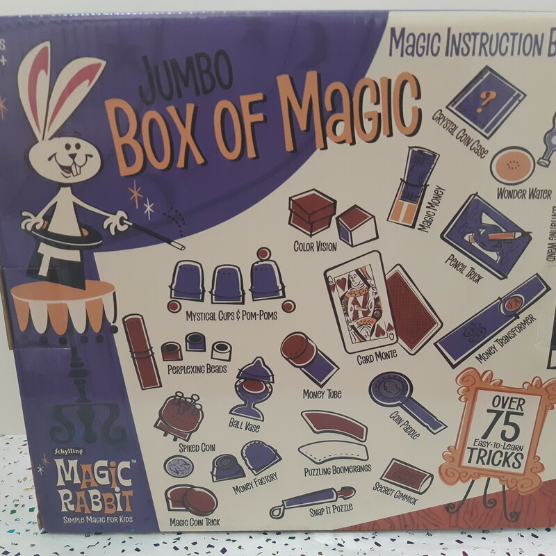 Magic Rabbit 75 Tricks, 6+, Size: Magic