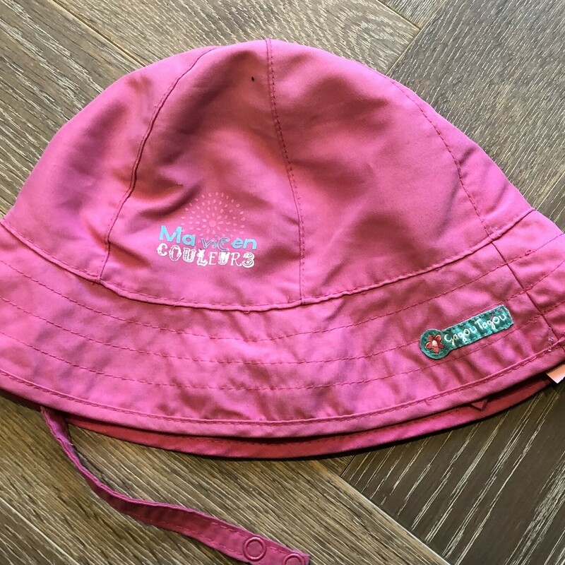 Gagou Tagou Bucket Hat, Pink, Size: 2-3Y
