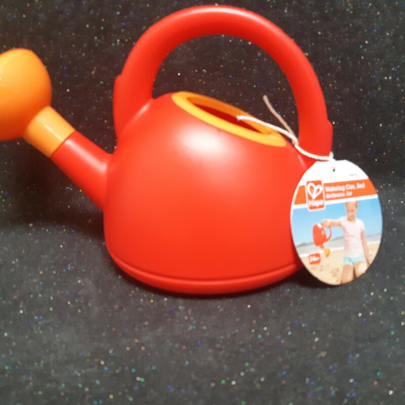 Red Watering Can, 24m+, Size: Outdoor