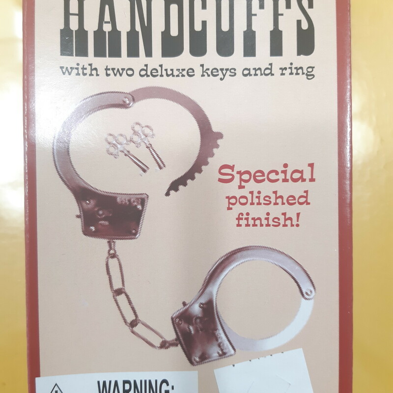 Handcuffs With Keys, 5+, Size: Magic