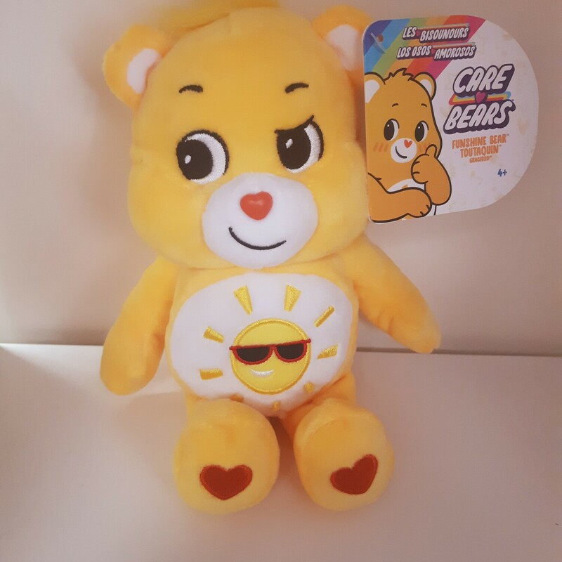 Funshine Bear, Yellow, Size: Plush