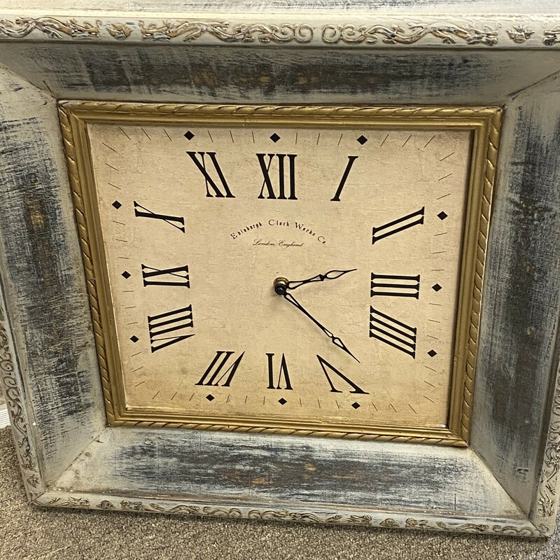 Edinburgh Clock Works, Gray, Size: 20x20