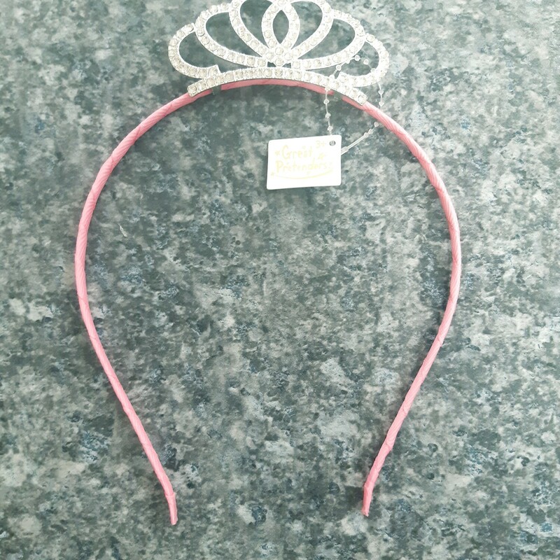 Tiara Treat Headband, Pink, Size: Hair Accs

Imitation silver plating with crystal gemstones makes this tiara a true treat. Get the look of a cute tiara with a comfortable headband instead!
