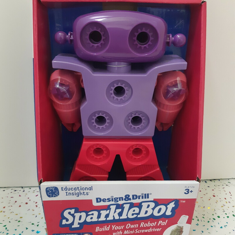 Design And Drill Robot, 3+, Size: Preschool
