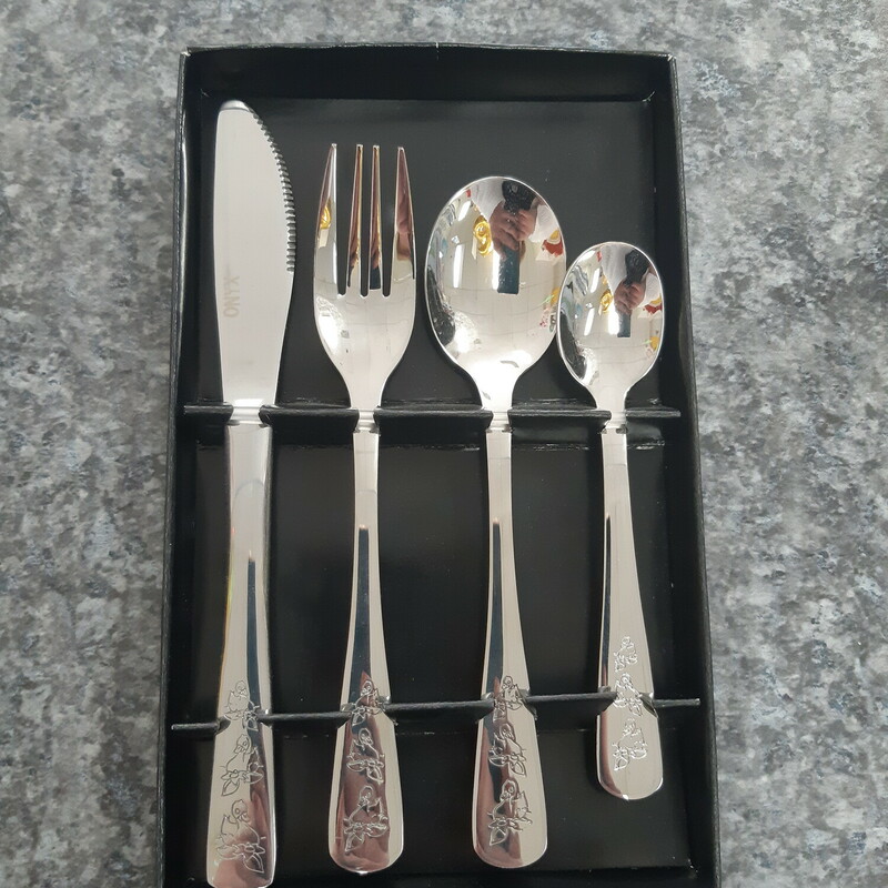Stainless Steel Cutlery, Steel, Size: Eating
