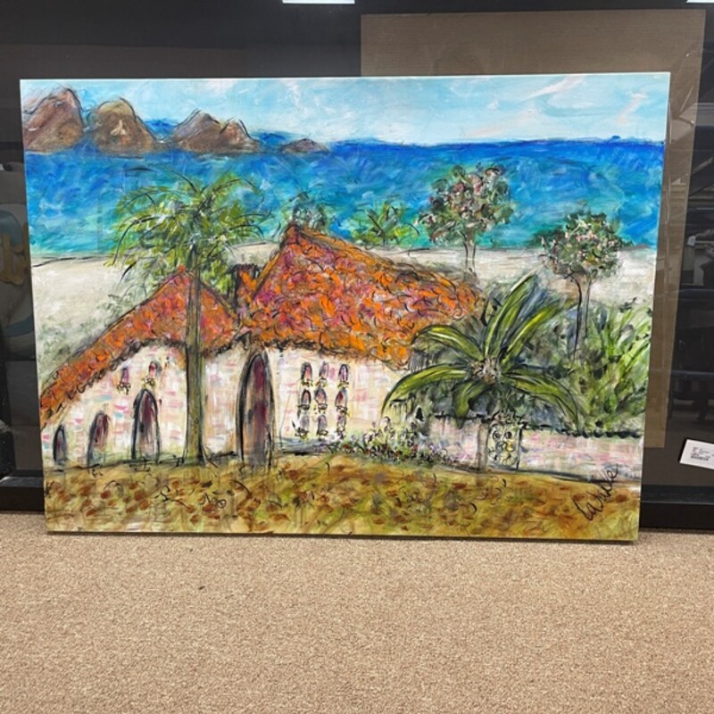 Island Style Painting, Size: 46x35