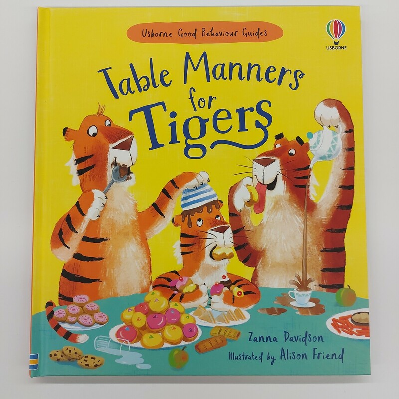 Table Manners For Tigers, Size: Usborne, Item: NEW