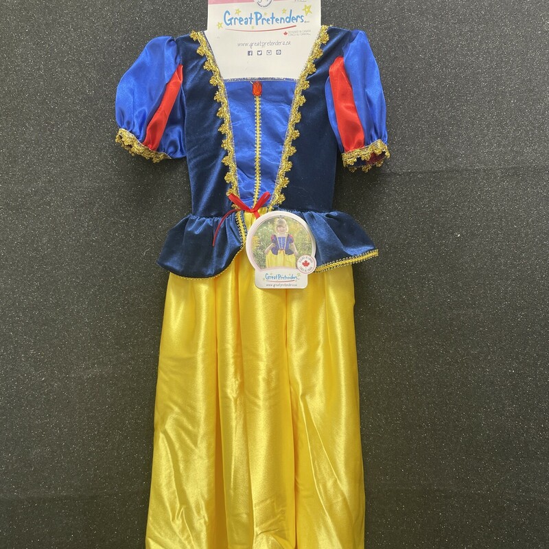 Snow White Dress Size 3-4