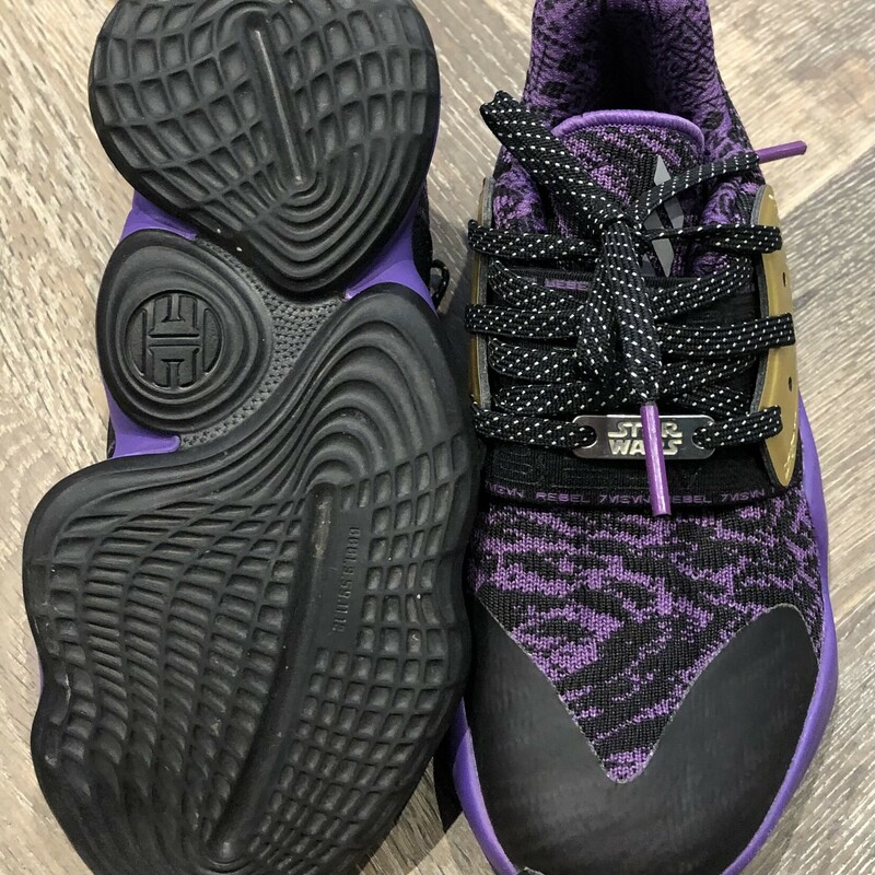 Adidas Star Wars Shoes, Purple, Size: 12Y