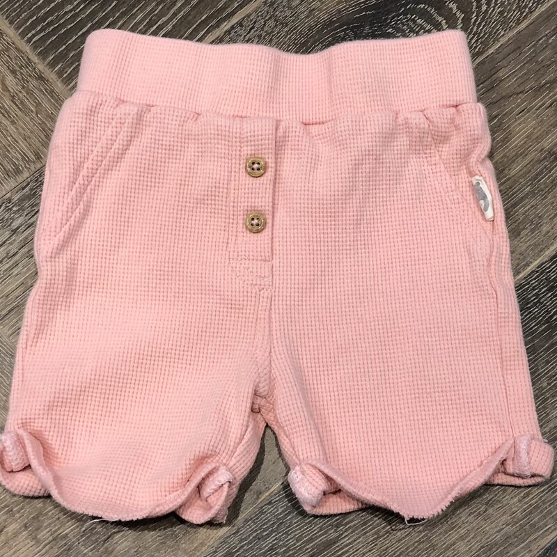 Rabbit + Bear Shorts, Pink, Size: 3-6M
