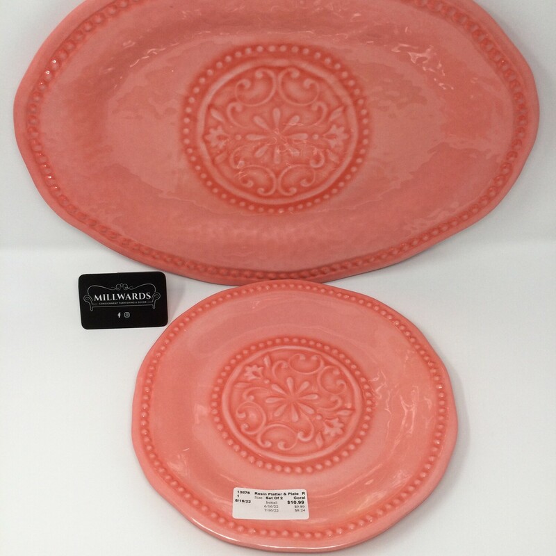 Resin Platter & Plate