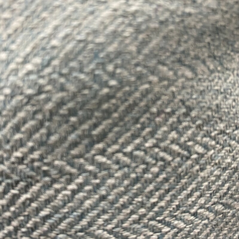 Herringbone Tweed Pillow, Aqua, Size: 18 Inch