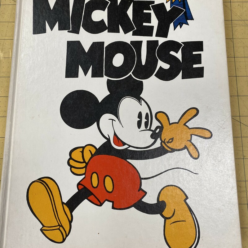 Mickey Mouse Book Of Comics, Off Whte, Size: 10x13 In