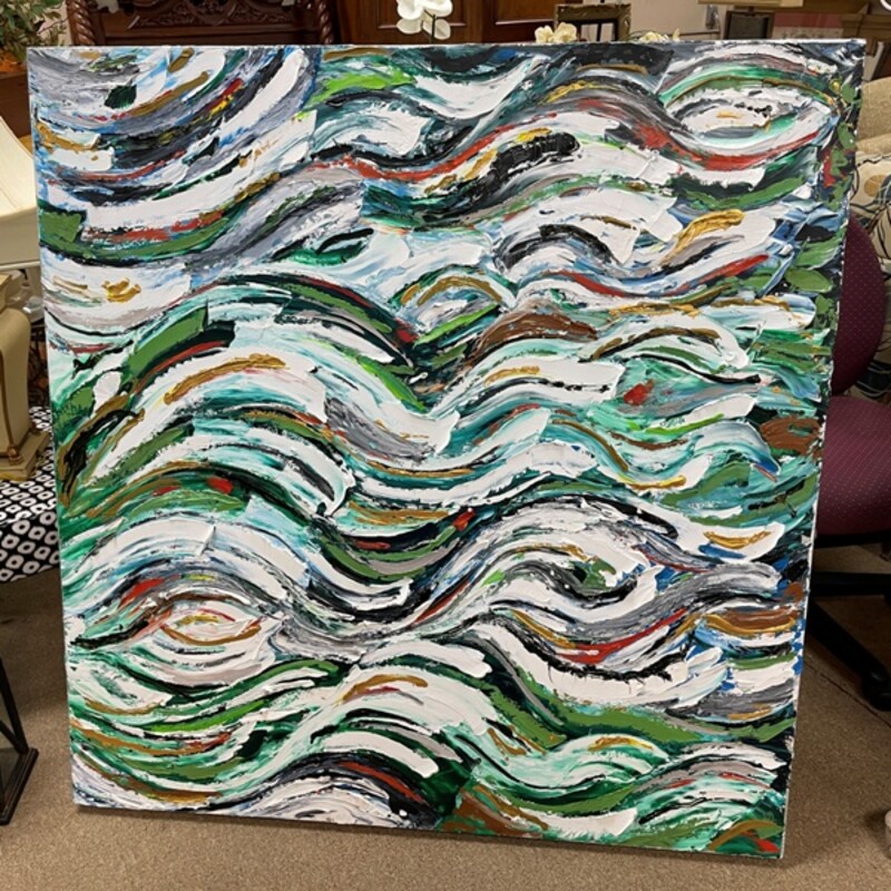 Abstract Oil Painting