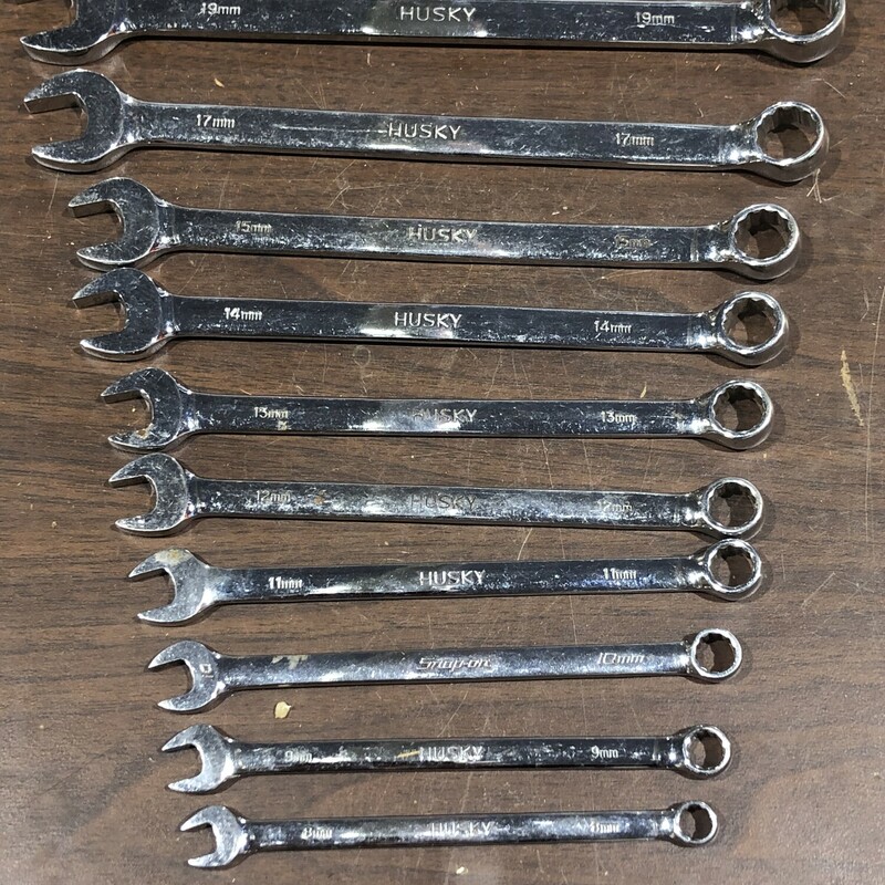 Metric Combo Wrench Set