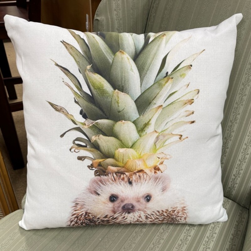 Hedgehog Pillow, Size: 22x22