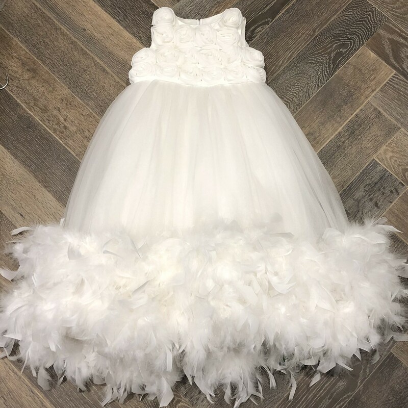 Party Dress -Feathers/Ros