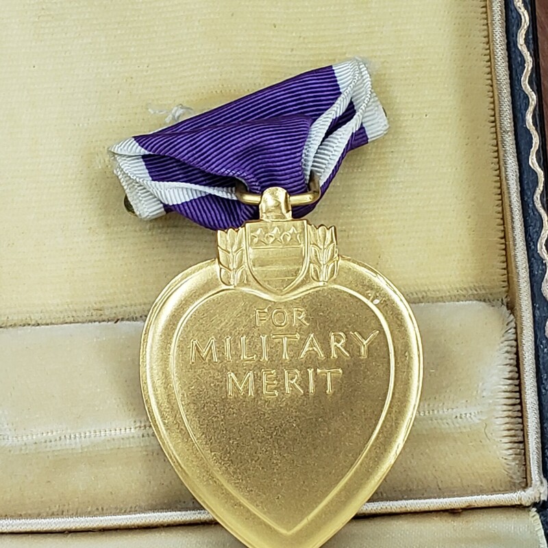 Purple Heart, In Box, Size: WWII