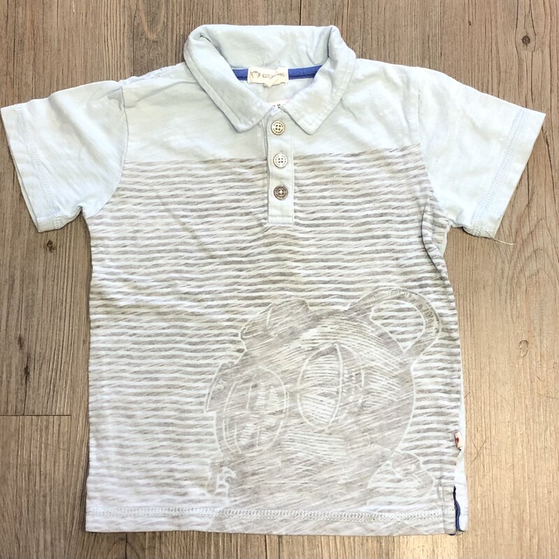 Appaman Polo, Blue/gre, Size: 3Y