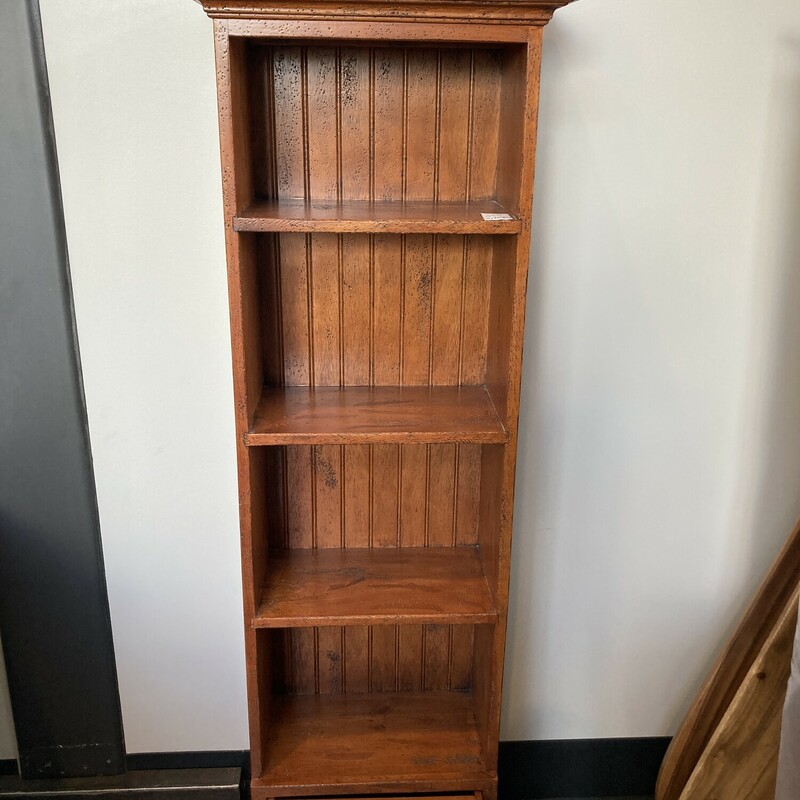 4 Shelves With 1 Drawer, Wood.


 Size: 60 T X20 W