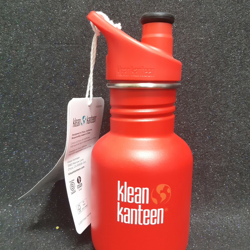 12Oz Sport Water Bottle R, Red, Size: Bento