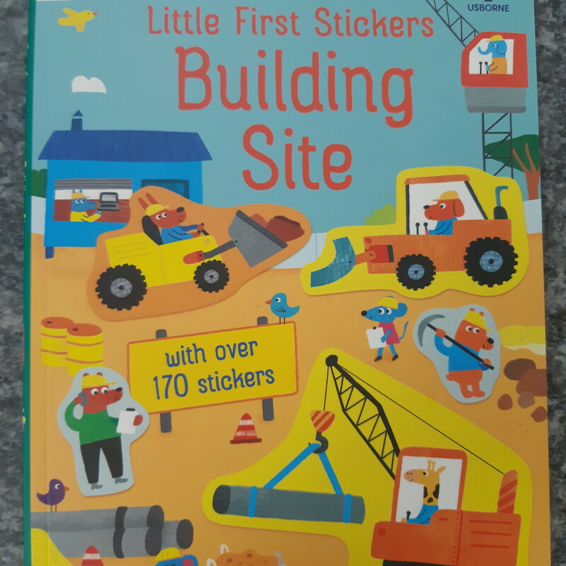 Building Site Stickers, 3+, Size: Stickers