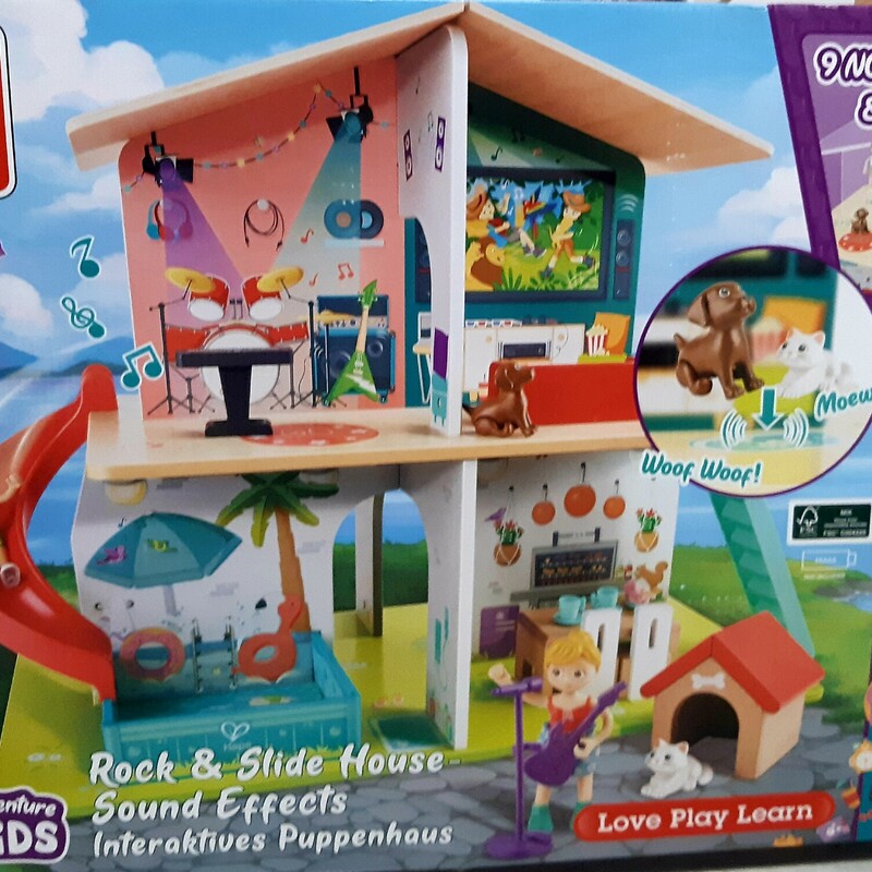 Rock And Slide Dollhouse