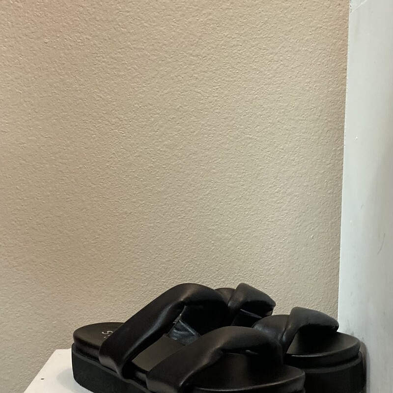 Black Platform Sandal
