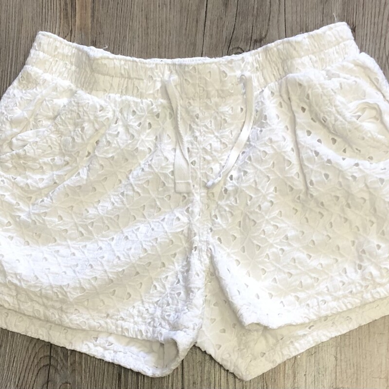 Old Navy Shorts, White, Size: 14Y