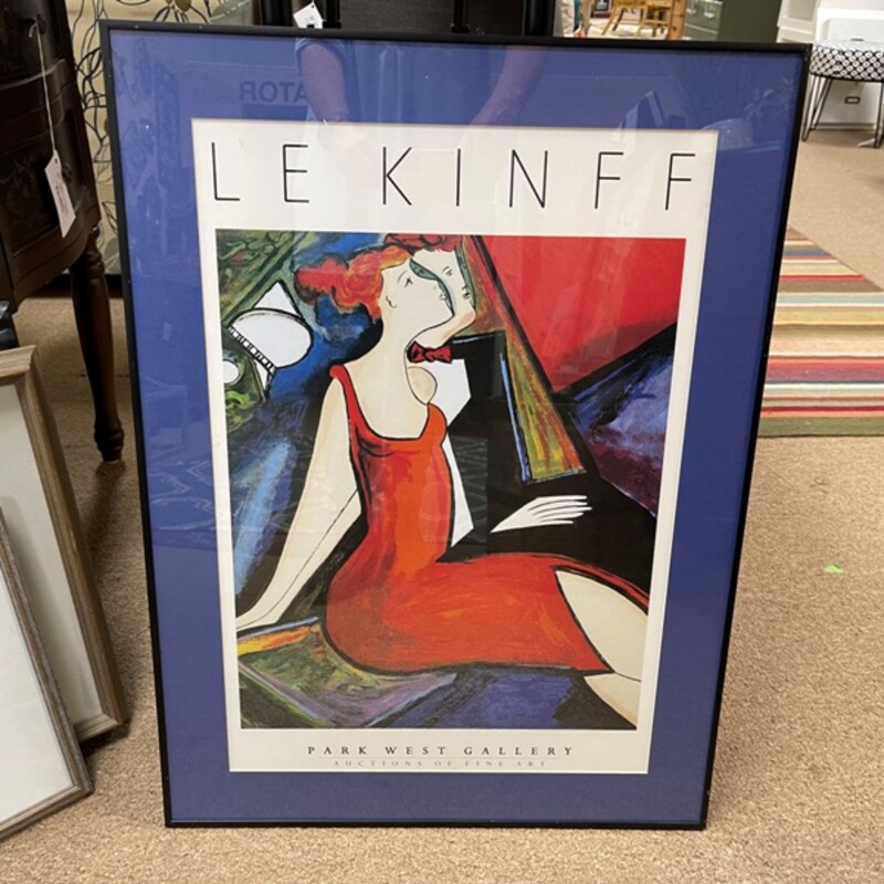 Le Kinff Art Poster, Size: 22x29