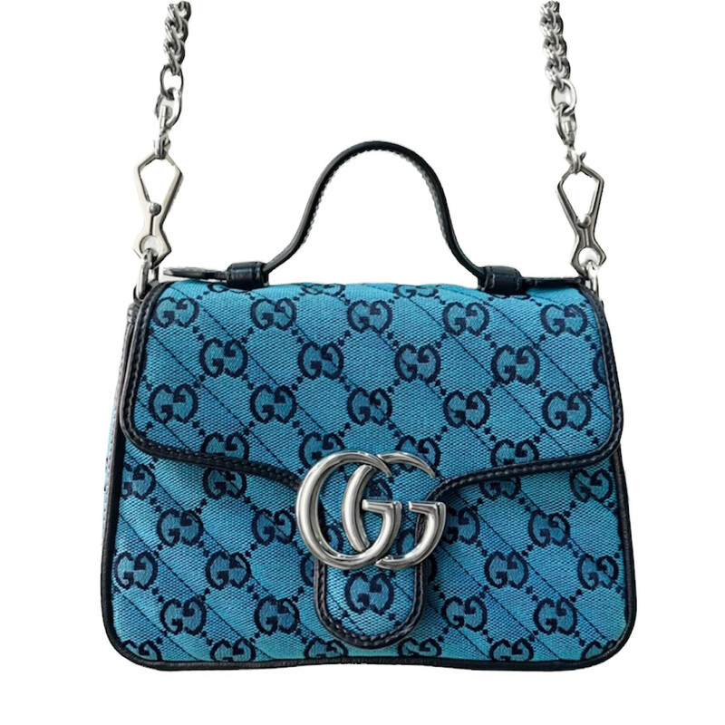 Gucci Marmont GG Mini Blu