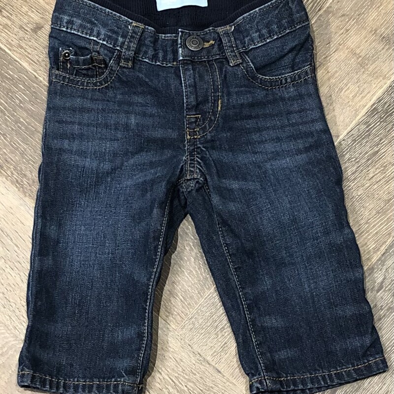 Gap Jeans Straight Fit, Blue, Size: 6-12M