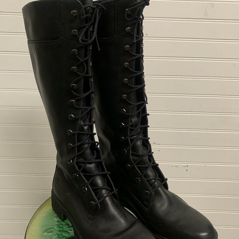 Timberland Boots, Black, Size: 10M