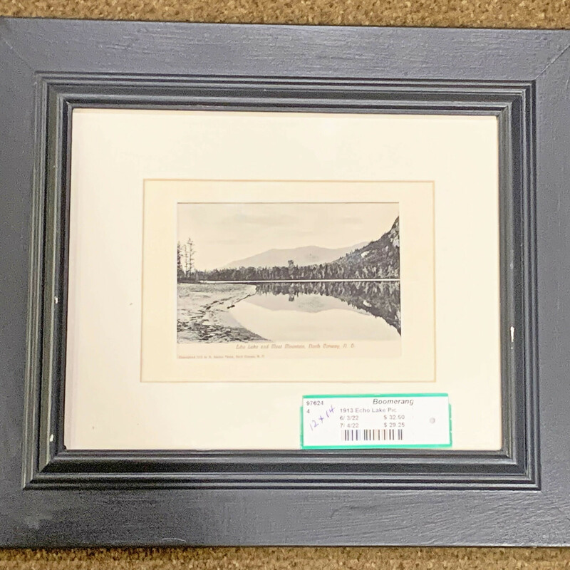 1913 Echo Lake Picture - $32.50
12 In x 14 In