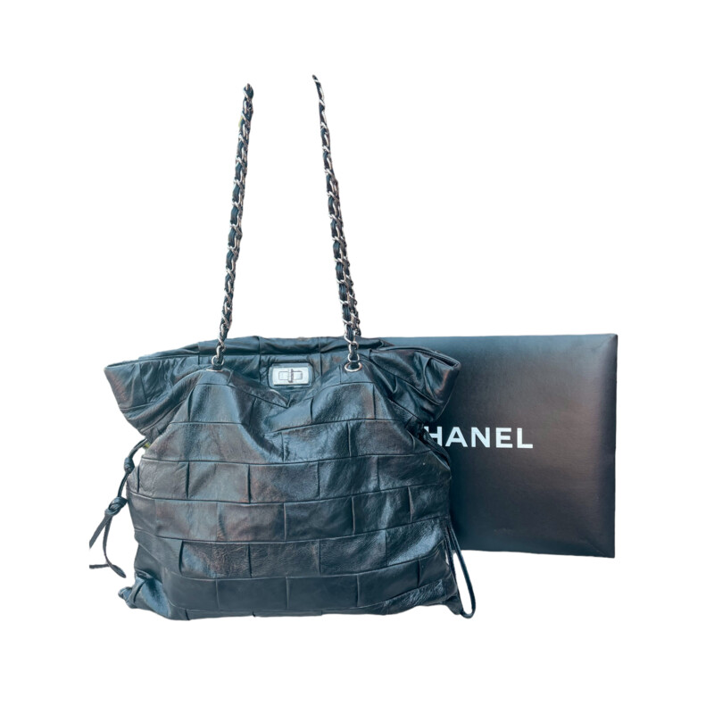 Chanel Large Shopping 30CM 45002 Silver