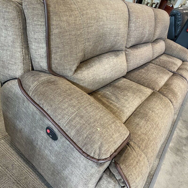 Brown 3pc. Power Headrest Sofa
