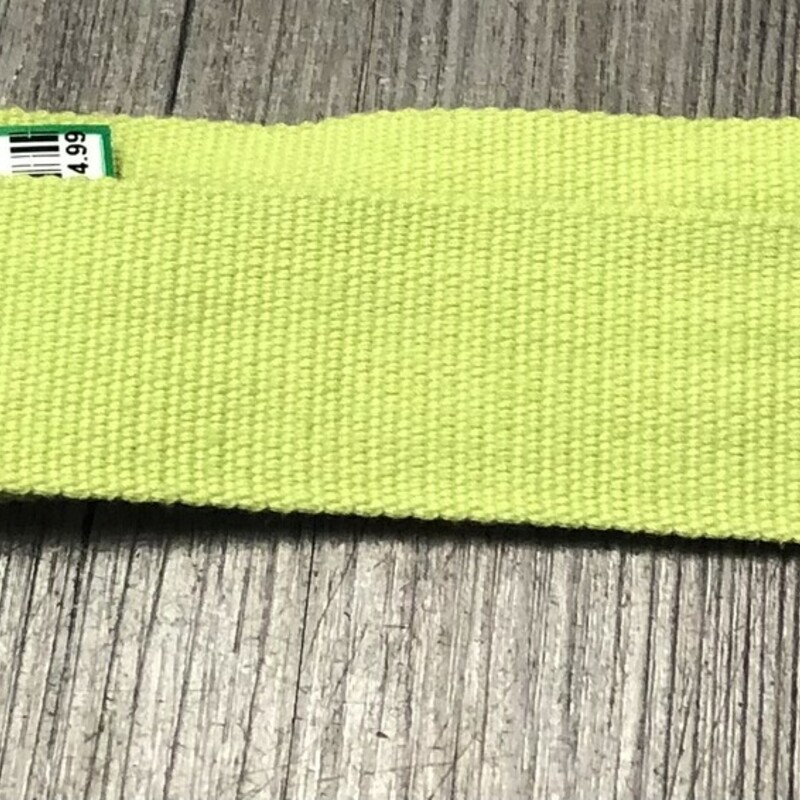 Grosgain Belt, Lime, Size: 30 Inch