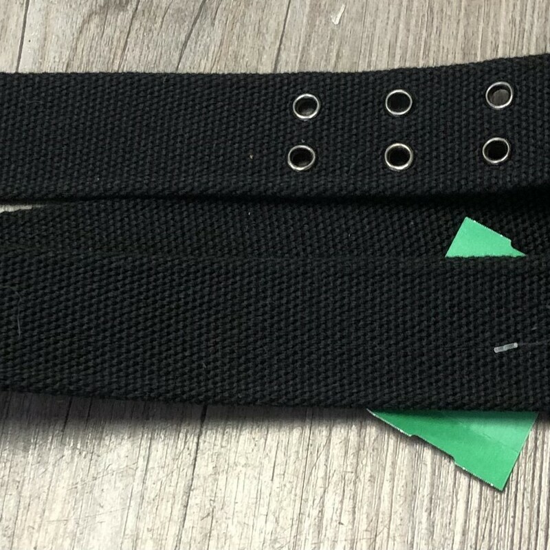 Grosgain Belt, Black, Size: 32 Inch