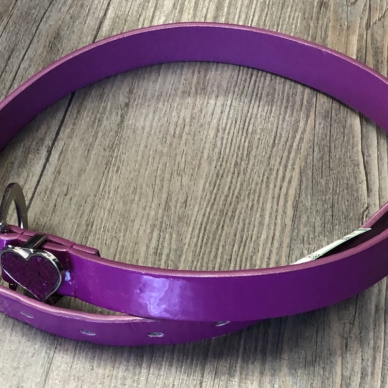 Heart Belt, Purple, Size: Toddler