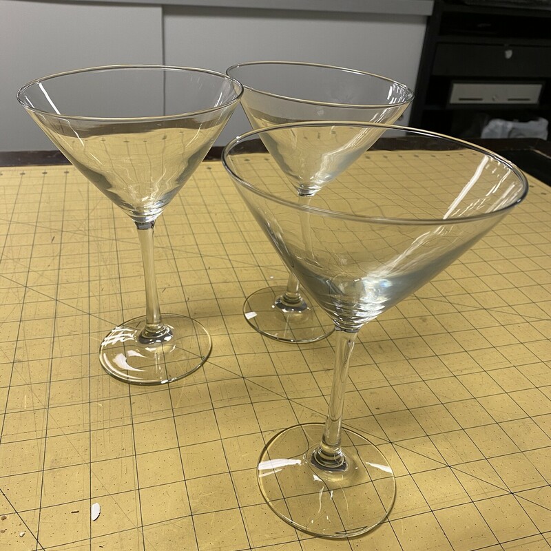 3x Oversize Martini Glass