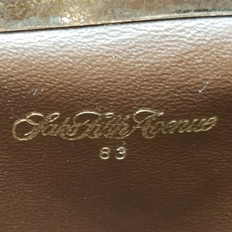 Vintage from the 1970s<br />
BEAUTIFUL and amazingly RARE....these pieces are a gem to offer! Made even more rare in that it's an American made piece - by French Company of California - AND - Private Labeled for SAKS FIFTH AVENUE!<br />
Authentic, as always, and wears Saks Fifth Avenue embossing in gold script in an inner pocket<br />
A bit of history - these wonderful USA produced pieces were crafted from about the 1970's through the 1990's in order to assist LV in keeping up with the extremely high demand for their products here in the USA. They collaborated and partnered with French Company of California - a luxury luggage producer - and Vuitton licensed them during these years. All pieces produced through French are absolutely authentic and a treat to find available due to their limited time of production! Additional info is available online from several sources if you might enjoy researching it further!<br />
         #33279 Coin/Wallet $360