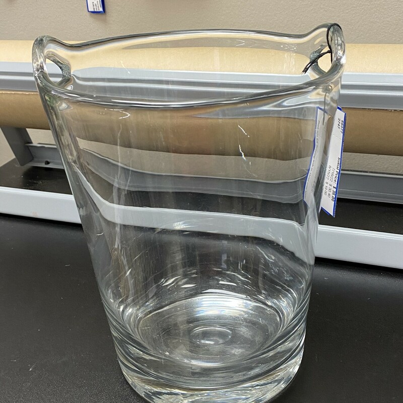 Blown Glass Ice Bucket